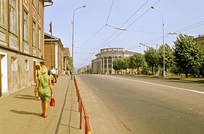 Фотографии Петрозаводска 1972 год